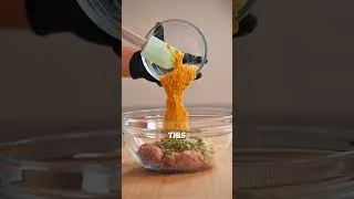 Thumbnail: My secret to the juiciest Swedish meatballs ever. 🤫🔥 #meatballs #cookingathome #shorts #foodhacks