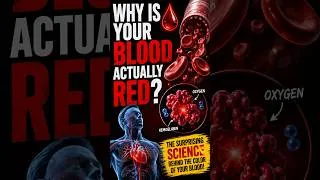 Thumbnail: Why Is Your Blood Actually RED? 🩸😱 The Science Will Shock You!  #space #universe #blackhole