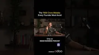 Thumbnail: The ₹300 Crore Startup Mistake to Avoid