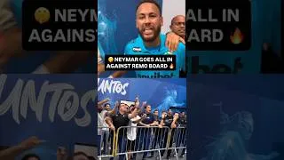 Thumbnail: Neymar Heated Argument With Remo Board 😳🔥 Full Drama | Santos vs Remo