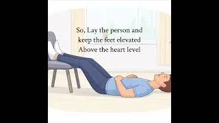 Thumbnail: Do you know what to do if someone faints?🚨Simple steps  to save life