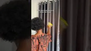 Thumbnail: How to style Afro with natural 4c hair #naturalhairstyles #4chair #afro