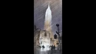 Thumbnail: The Empire #drawingtutorial  #watercolorpainting #watercolortutorial  #artistsupport