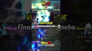 Thumbnail: Vegito Blue Final Kamehameha Comparison - DBZ BT4 Vs Sparking! ZERO