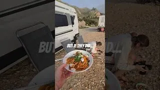 Thumbnail: The Best Beach Park-Up We've Ever Found | VanLife Magic #VanLife #TravelShorts