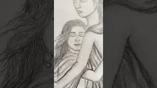 Thumbnail: shorts,Beautiful Pencil Art of Krishna, #radhakrishna #shorts #art
