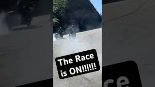 Thumbnail: Dyna Vs. Bagger Burn Out Drift Race 💨💨💨💨