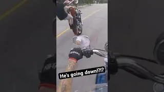Thumbnail: Scraping Fender, Standing Up, No Hand Brake. CLOSE CALL 🤯