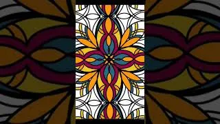 Thumbnail: Fun Autumn Kaleidoscope #insomnia #anxietyrelief #coloring