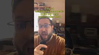 Thumbnail: For the next 100 days, you're building my next Commander deck.