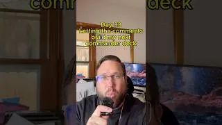 Thumbnail: For the next 100 days, you're building my next Commander deck.