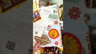 Thumbnail: Junk journal layout in my junk planner #journaling #scrapbooking
