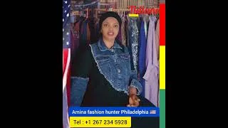 Thumbnail: 🚨 Pour vos habits de fête, contactez Amina Fashion  Hunter basée à Philadelphie . Elle vous attend.
