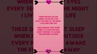 Thumbnail: These Dreams #tiffymusicandlyrics #80smusic #thesedreams