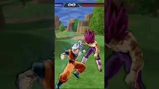 Thumbnail: goku mui vs vegeta ue #dbz #dbs #shorts #dragonballsuper #dragonball