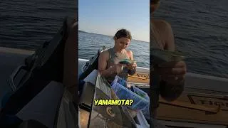 Thumbnail: Atleast she tried 🤣 #fishing #bassfishing