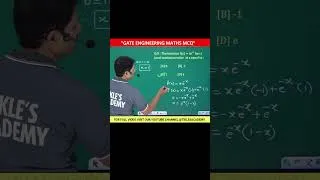 Thumbnail: GATE 2027: Calculus MCQ Series | MCQ 8 🔥 #shorts