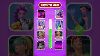Thumbnail: Guess KPOP Demon Hunters Character by Voice #kpop #kpopdemonhunters