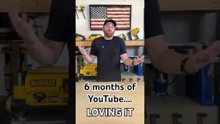 Thumbnail: Woodworking on YouTube 6 months now!!