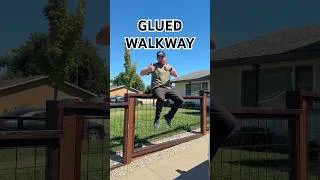 Thumbnail: Glued Stepping Stone Walkway!!
