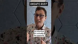 Thumbnail: Is #rustlang safe?  🦀 Learn Rust Creatively
