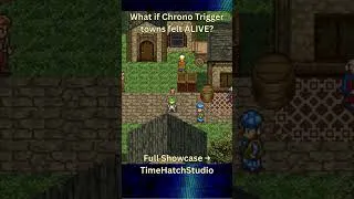 Thumbnail: This Chrono Trigger Town Feels Alive 🐸 ⏳️ #chronotrigger #jrpg #fanmade #snes #chronocross