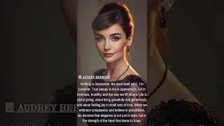Thumbnail: Audrey Hepburn: Elegance, Kindness, and Possibility | Inspirational Quote | Timeless Voices