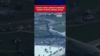 Thumbnail: US: At Least 5 Dead After Amazon Cargo Aircraft Overruns Runway In Miami #shorts