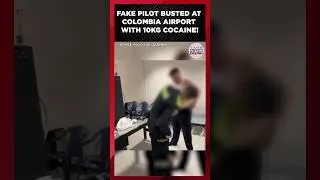 Thumbnail: WATCH: Smuggler Posing as Pilot Caught With 10kg of Cocaine Strapped to Body at Bogota Airport!