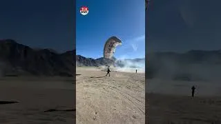 Thumbnail: 22,000-Ft, -15°C: DRDO Successfully Tests High-Altitude Combat Parachute In Ladakh #drdo