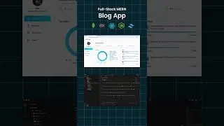 Thumbnail: MERN Blog with AI Post Generator and Admin Dashboard! 🔥 #mernproject #mernstack #reactjs