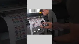 Thumbnail: Make Waterproof 💦 Stickers #shorts