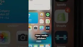 Thumbnail: How I Make Stickers from Home #shorts