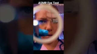 Thumbnail: ASMR Eye Test 🔦 #shorts