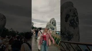 Thumbnail: ✨ Welcome to Ba Na Hills! #Travel #Vietnam #BaNaHills #GoldenBridge #Nature #Adventure