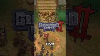 Thumbnail: Slay all day to keep these zombies away🧟‍♀️ #GraveyardKeeper2 #PixelGames #farmingsim