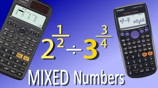Thumbnail: Write Mixed Numbers on fx-83/85GT - #shorts