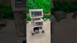 Thumbnail: Tiny Space, Massive Luxury!🏡#tinyhouse#miniature#easyhouse#diy#build#craft#minihouse#shortvideo