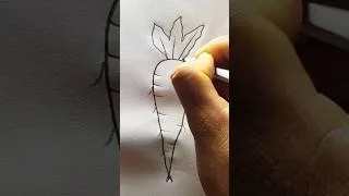 Thumbnail: Drawing Pictures- Part 117 #drawing #carrot #art #tipsclub