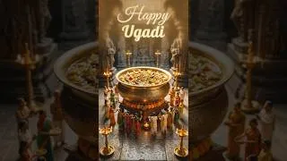 Thumbnail: Andhariki Ugadi Subhakankshalu 🌸✨#HappyUgadi #Ugadi2026