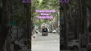 Thumbnail: Tirupati Darshan Status(28/08/2026) #tirumalatirupatiinfobykhm #tirumala #tirupati #ttd #balaji