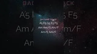 Thumbnail: Melodic Hard Rock Backing Track in A minor | 130 BPM  Short #backingtrack