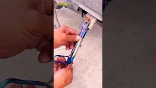 Thumbnail: The process of installing a motorcycle stand using simple tools #shorts