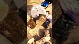 Thumbnail: Super sharp machine for cutting logs quickly and efficiently #shorts