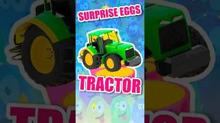 Thumbnail: 🚜💚 The TRACTOR! ✨Vehicles ⛽✨ #titounis #vehicles #tractor #songsforkids