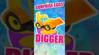 Thumbnail: 🛻🧡 The DIGGER! ✨Vehicles ⛽✨ #titounis #vehicles #digger #songsforkids