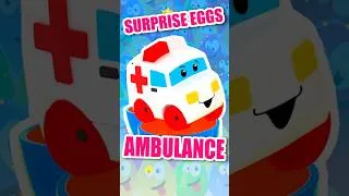 Thumbnail: 🚑🤍 The AMBULANCE! ✨Vehicles ⛽✨ #titounis #vehicles #ambulance #songsforkids