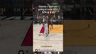 Thumbnail: GIANNIS ANTETOKOUNMPO + BAM ADEBAYO ARE GOING TO COOK NEXT SZN 🔥🔥🔥 #nba2k26 #nba2kmyteam #nba2k