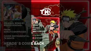 Thumbnail: NARUTO SHIPPUDEN - Hero's Come Back (COVER INSTRUMENTAL) #naruto #anime #music