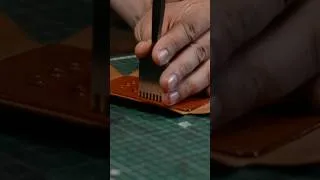 Thumbnail: Making leather needles case. Full video on my YouTube channel https://youtube.com/@tissoleather